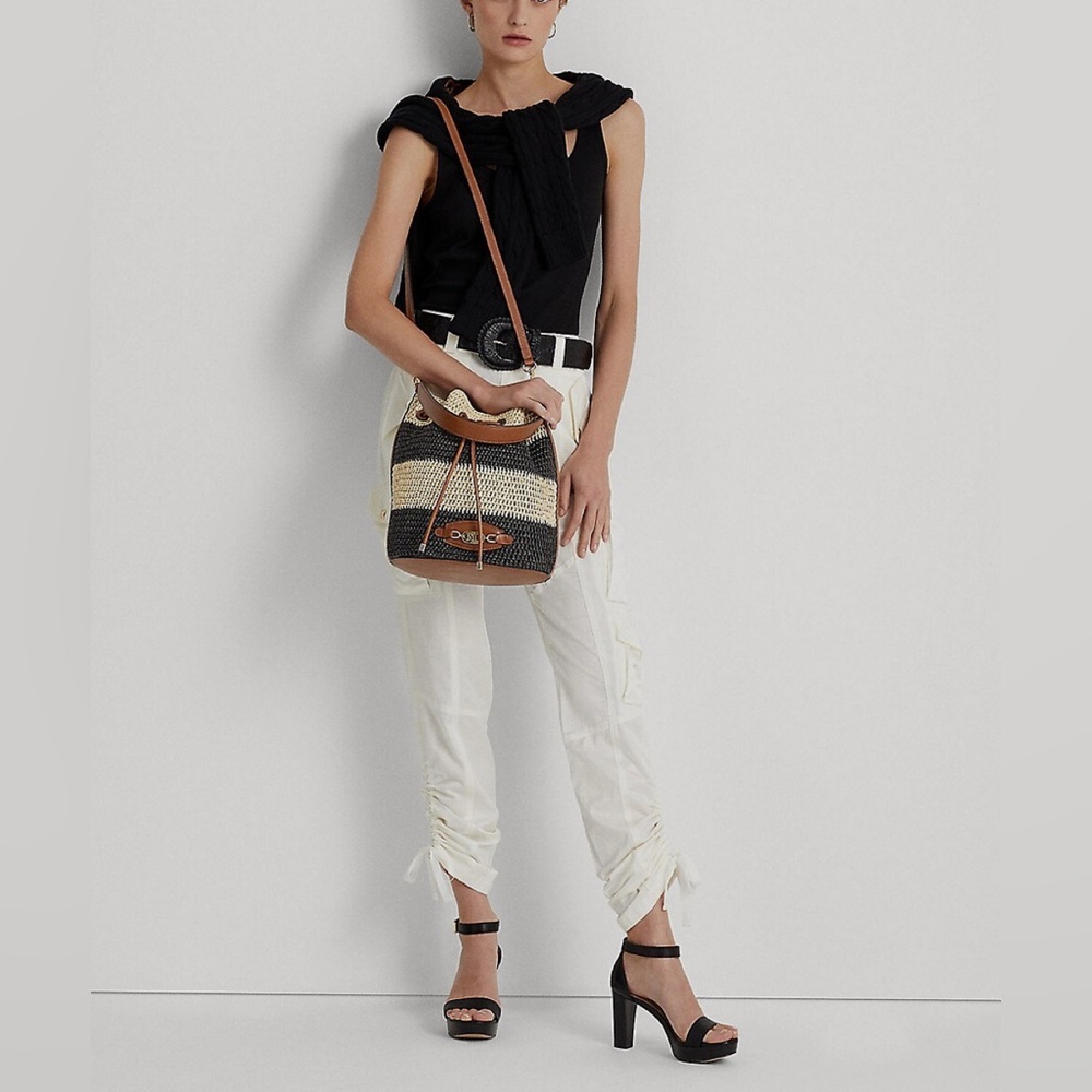 Lauren Ralph Lauren Shantung Cargo Pants - Picture 2 of 16